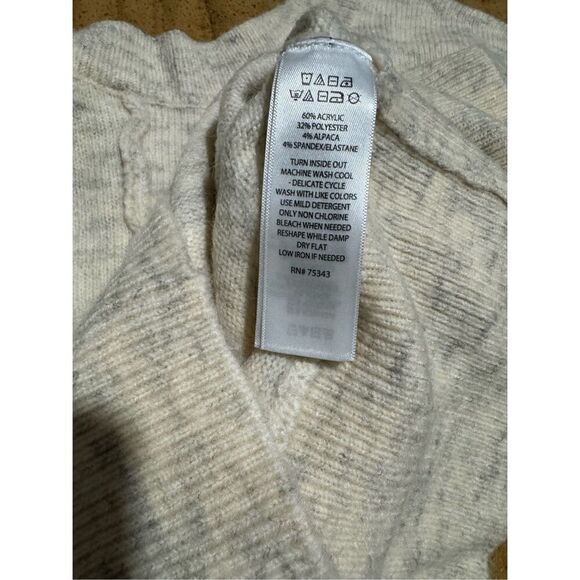 WilliamRast xs sweater Swiss dot cream alpaca blend - Picture 5 of 7